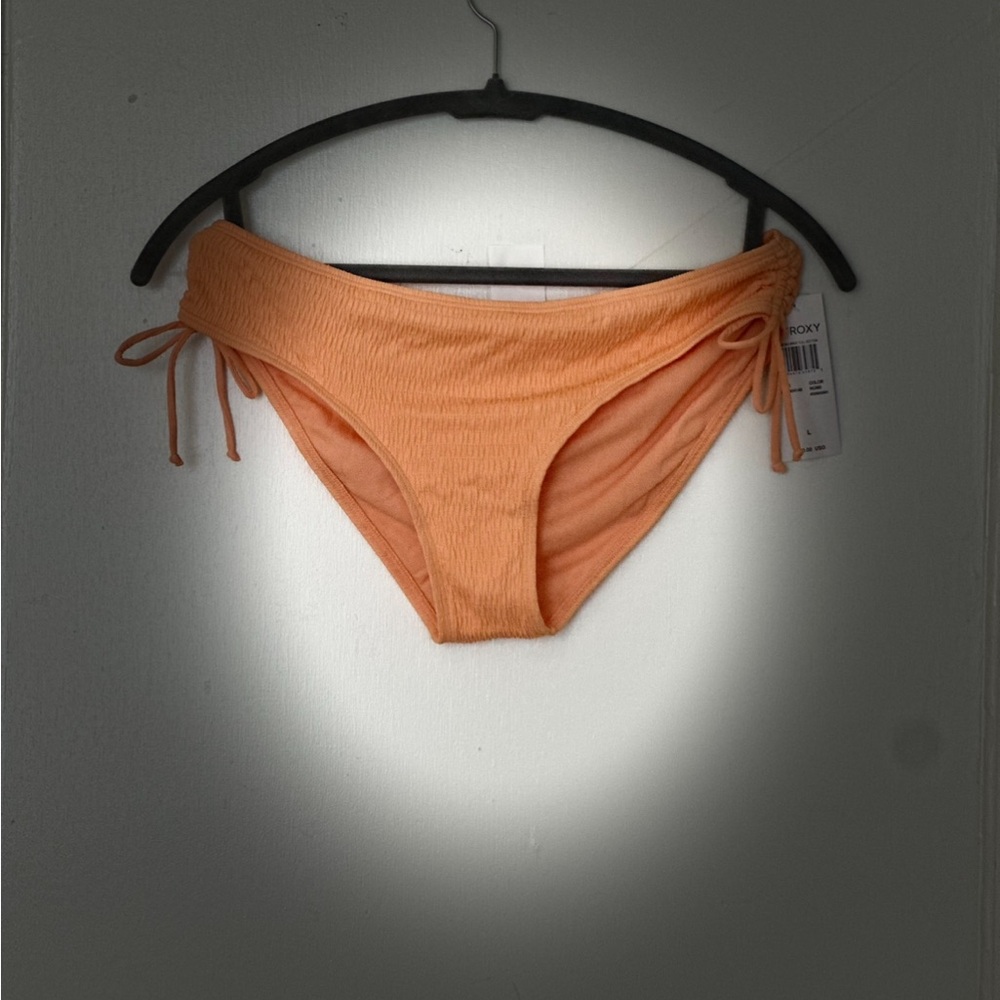 Roxy textured Bikini Bottom with Side Ties